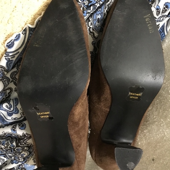 Vertan Italy Suede Heels with Straps Size 6.5 - Picture 7 of 8